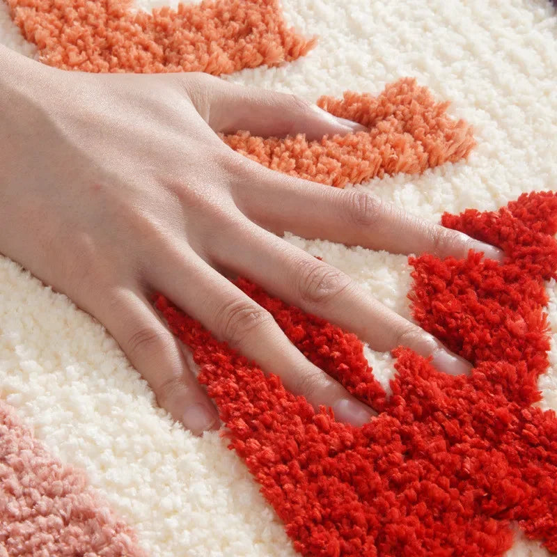 Rugs Black Tufted Shower Cute Mat And room Apartment Bathtub White Naked Decor Fashion Get For