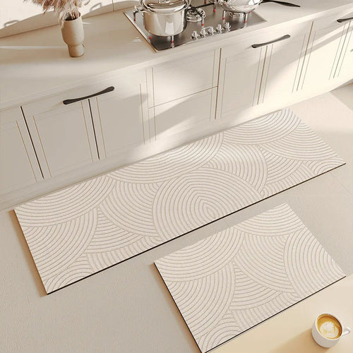 Hot sell minimalist diatomaceous earth mat for household kitchen floor