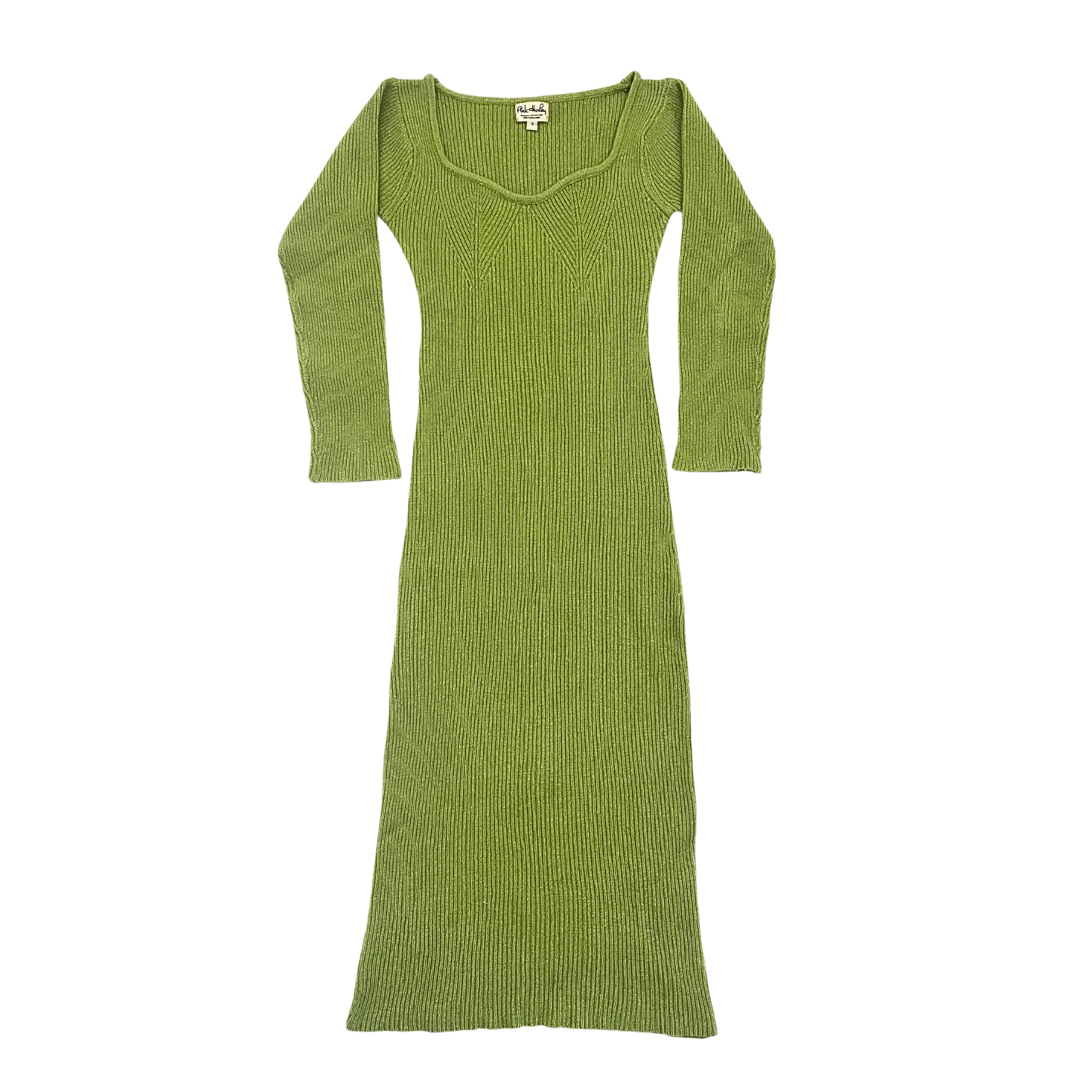 Erin Long Sleeves Knit dress in Limerick - Bluepandahomedecor