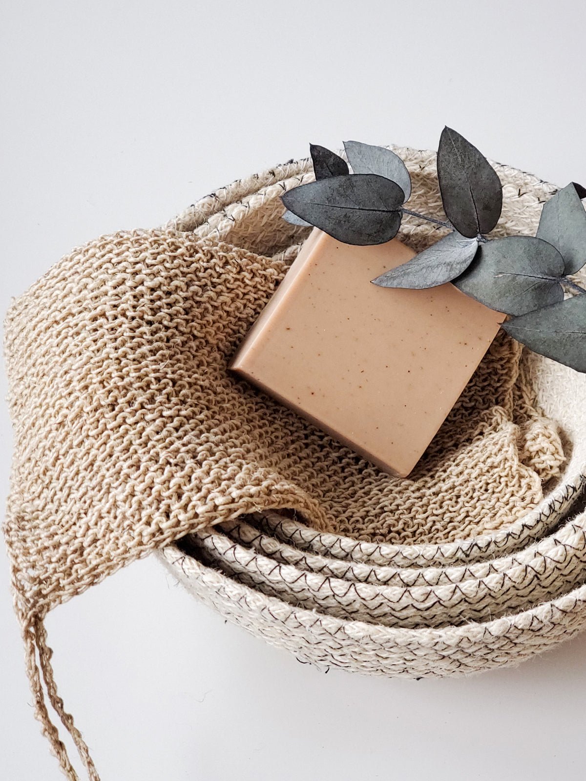 Hemp Washcloth (Set of 2) - Bluepandahomedecor
