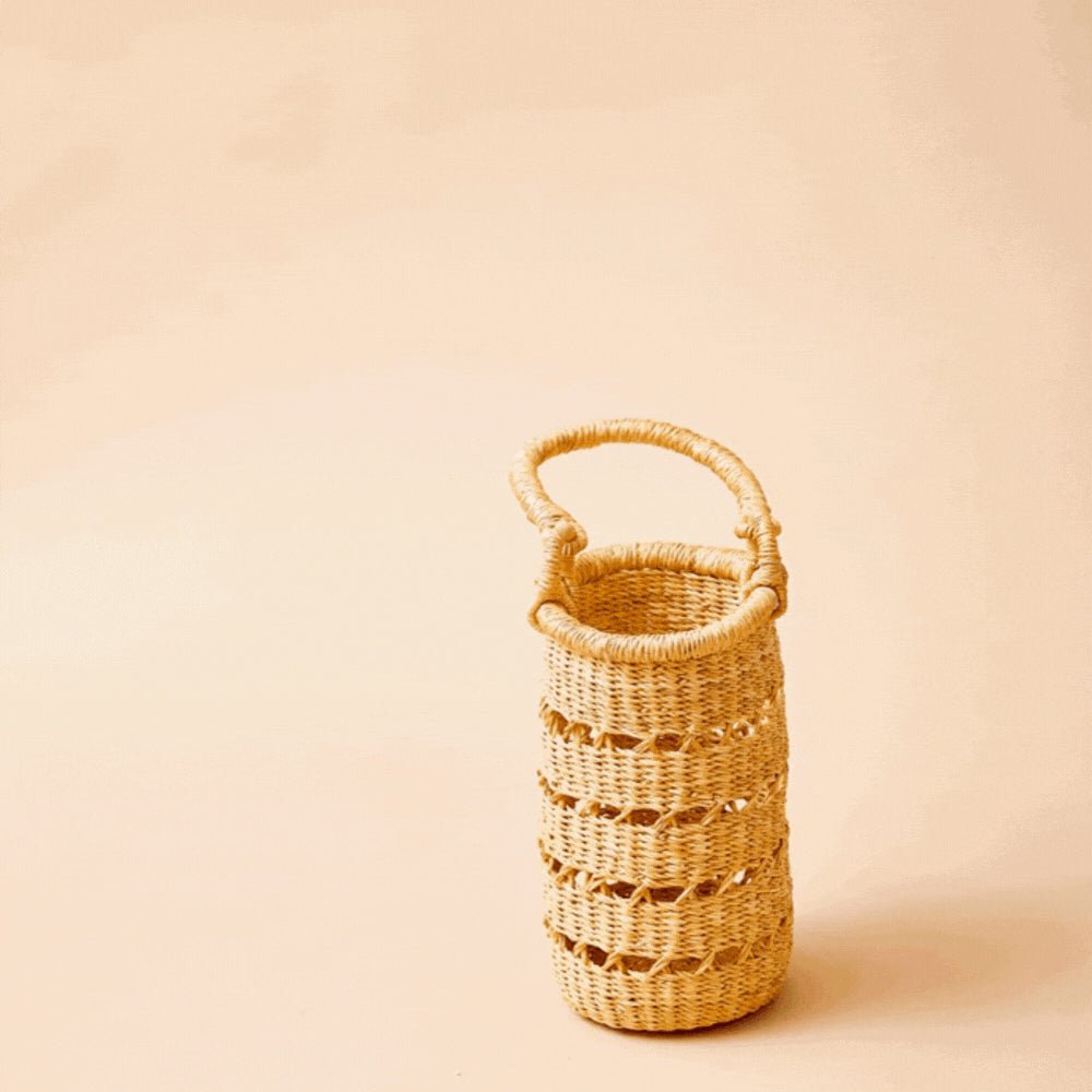 Kuma Wine Tote - Bluepandahomedecor