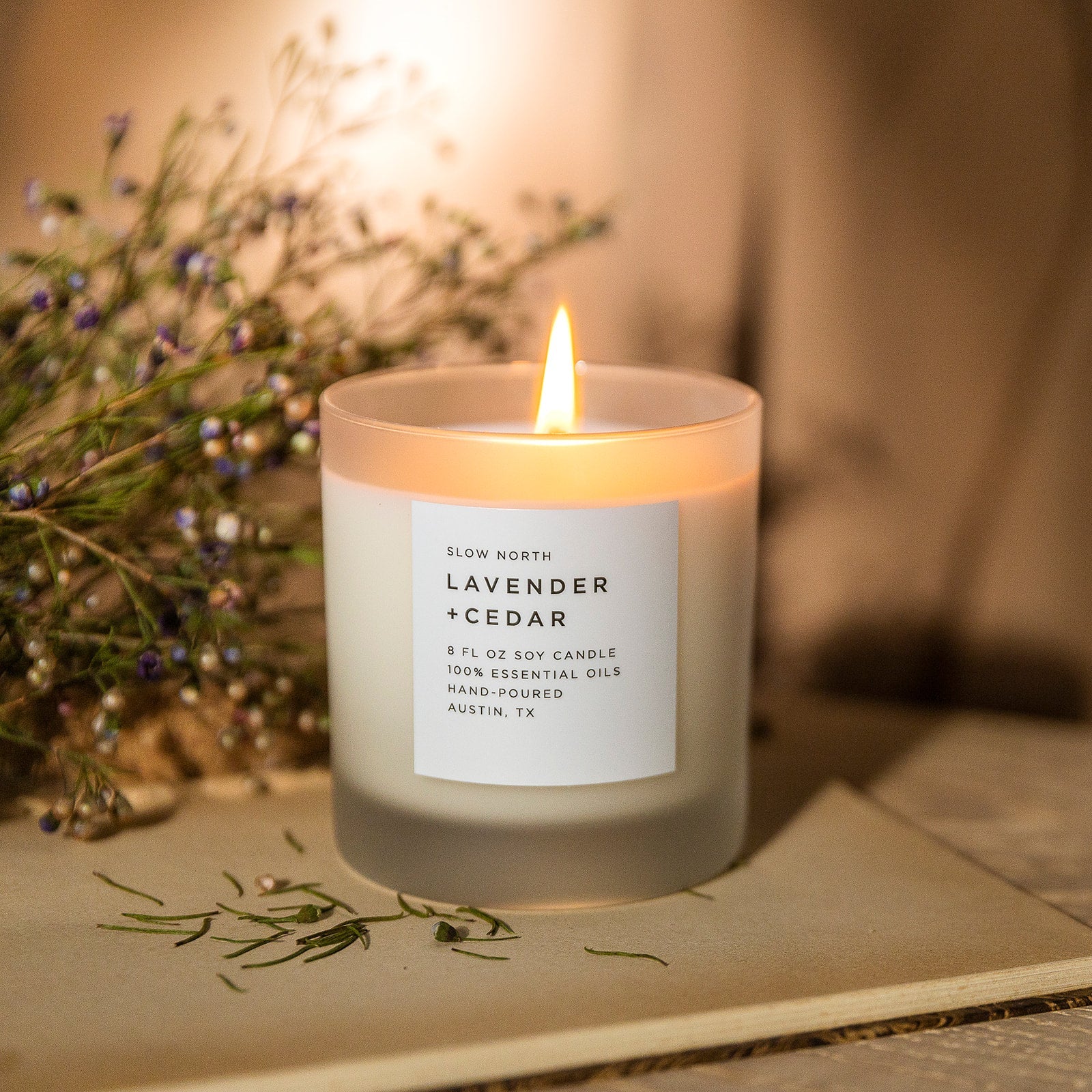Lavender + Cedar - Bluepandahomedecor