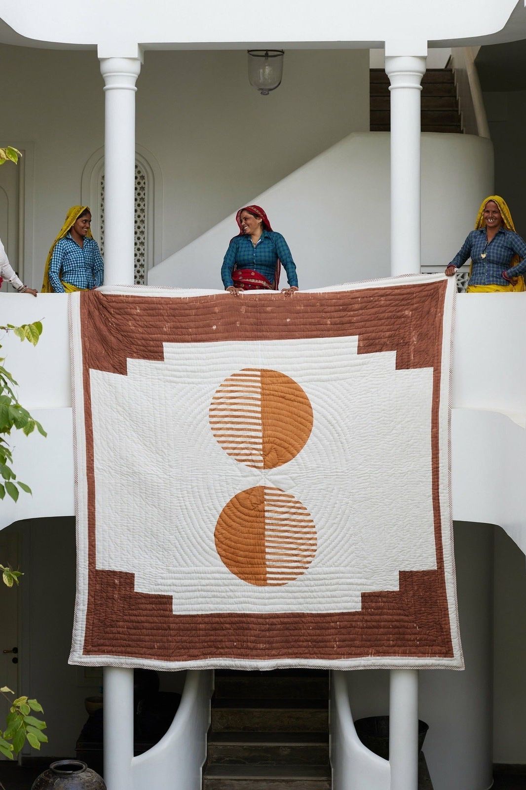 Madre Quilt (Reverse) - Bluepandahomedecor