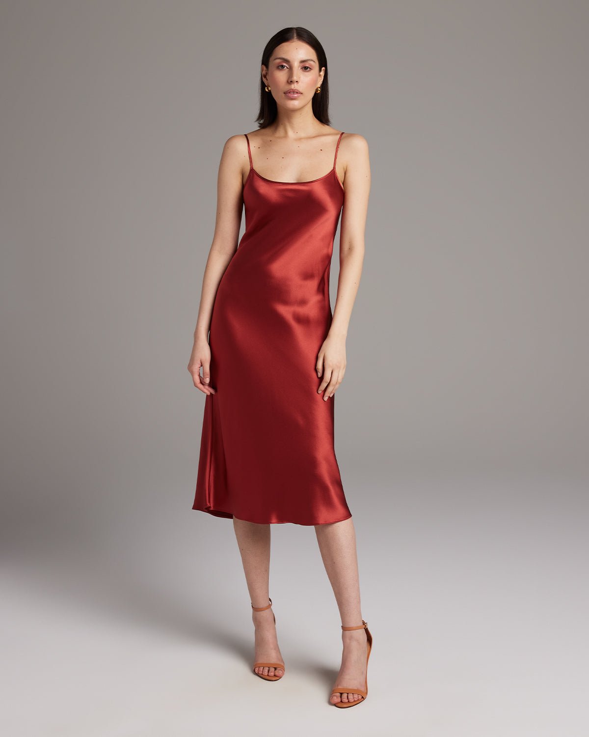 Midi Slip Dress - Core - Bluepandahomedecor