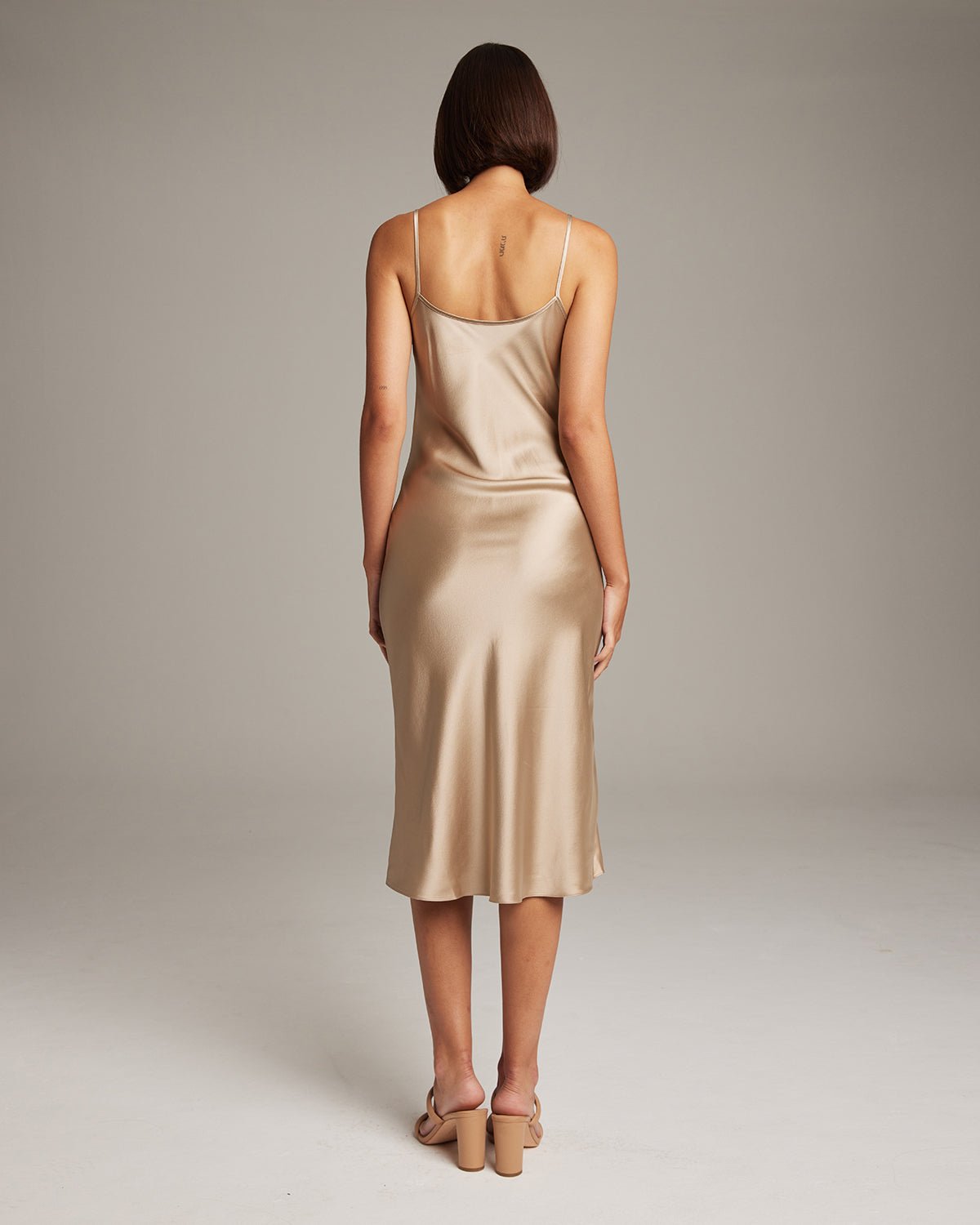 Midi Slip Dress - Core - Bluepandahomedecor