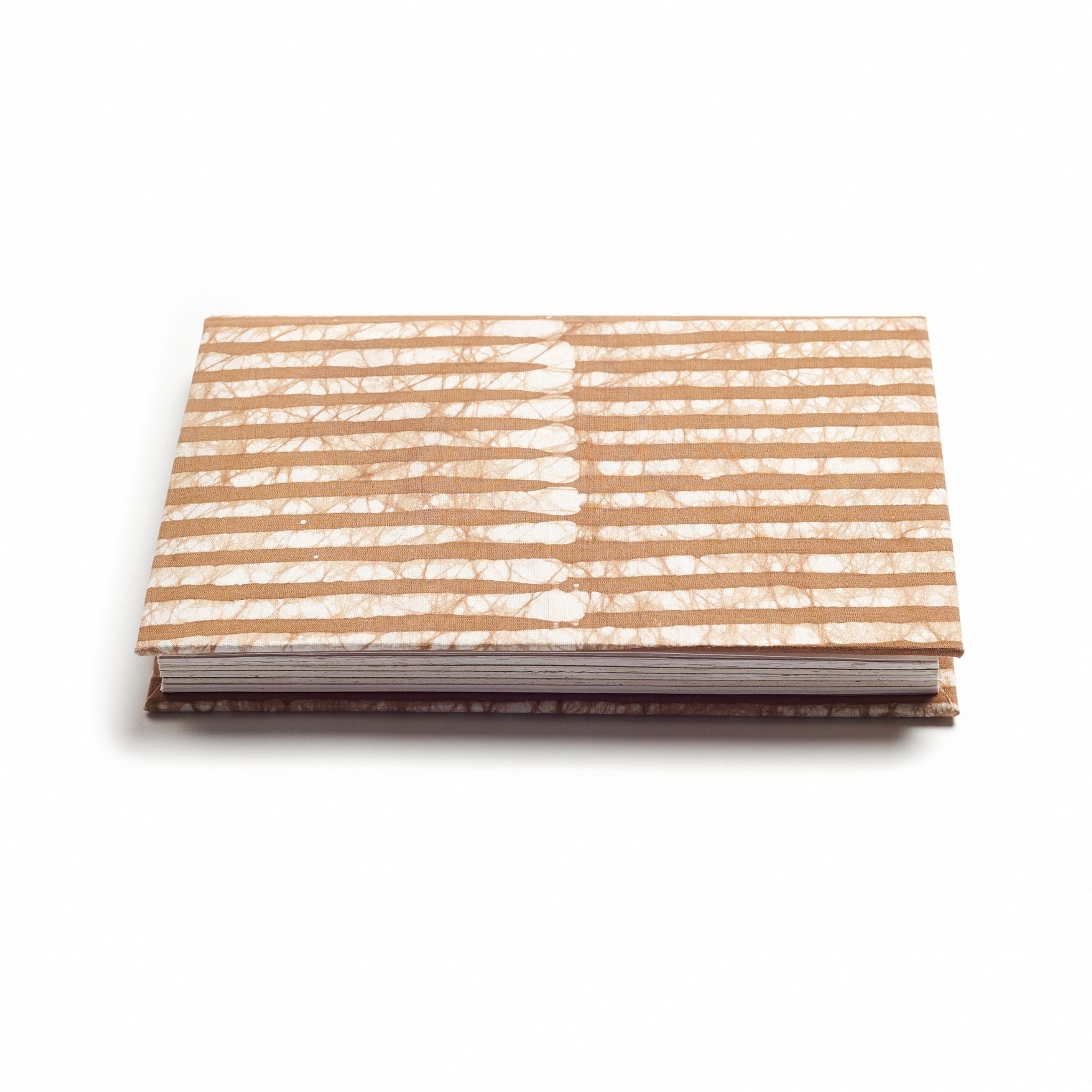 Oak Brown Zero Waste Handmade Artisanal Journal - Bluepandahomedecor
