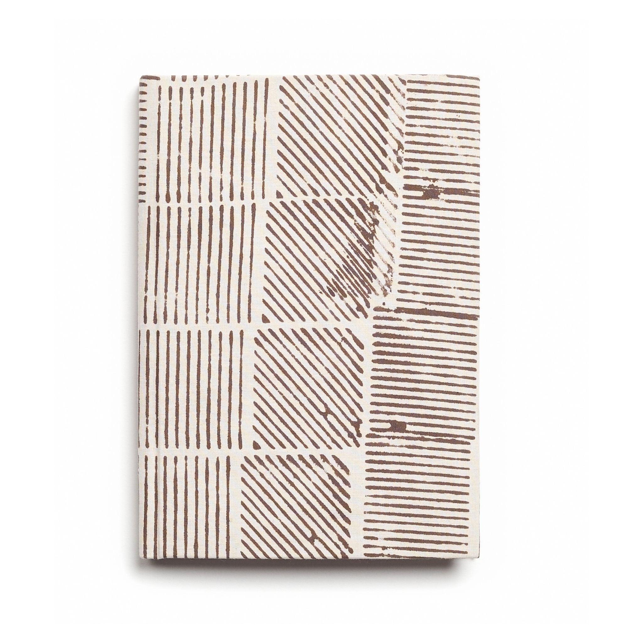 Oak Brown Zero Waste Handmade Artisanal Journal - Bluepandahomedecor