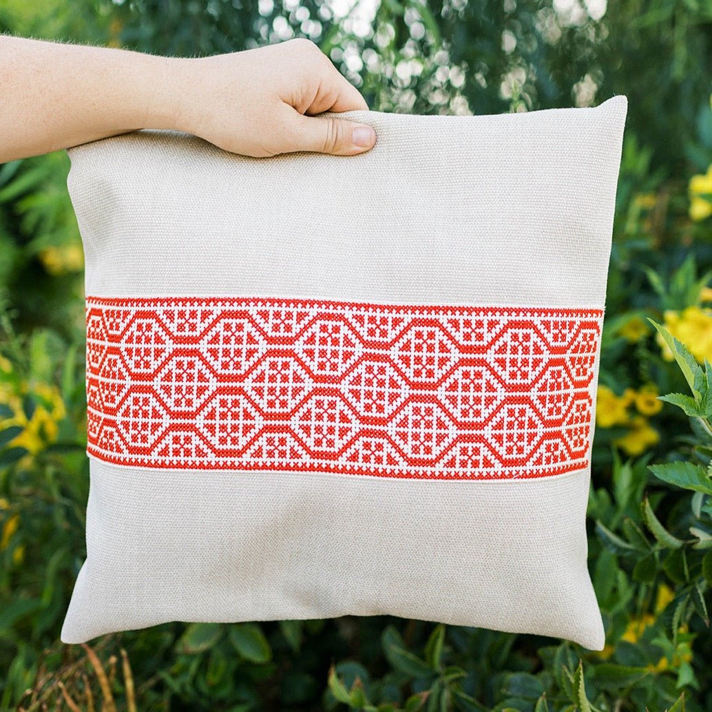 Palestinian Red Pillow Cover - Bluepandahomedecor