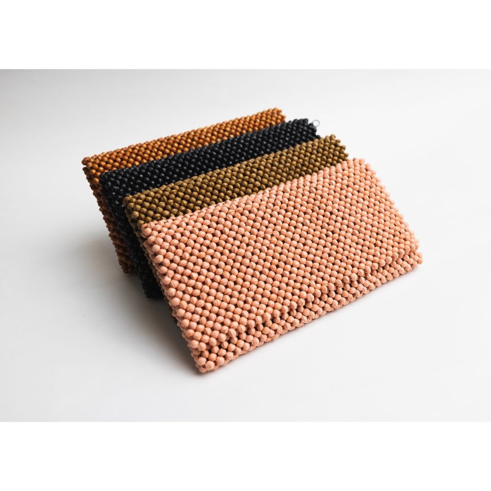 Paperbead Clutch - Bluepandahomedecor