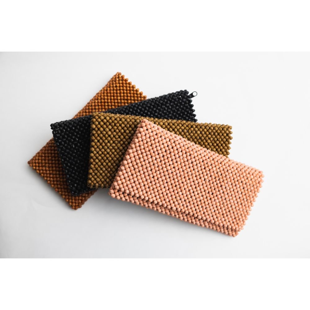 Paperbead Clutch - Bluepandahomedecor