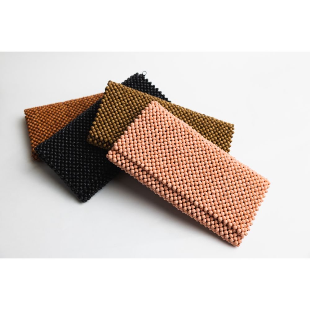 Paperbead Clutch - Bluepandahomedecor