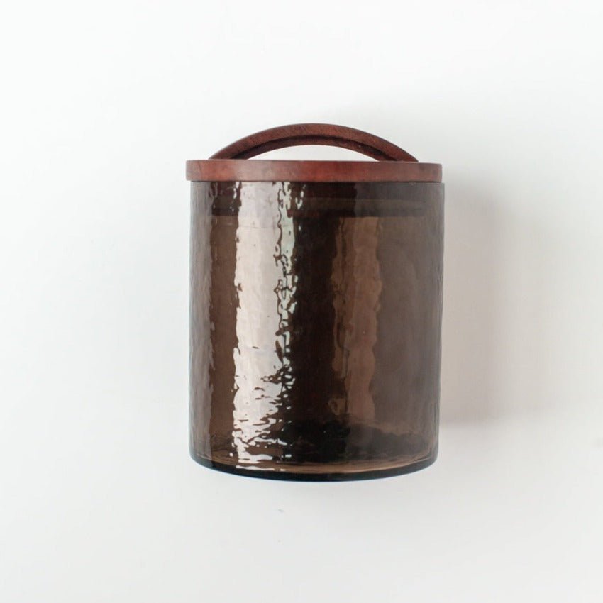 Small Canister - Smoke - Bluepandahomedecor