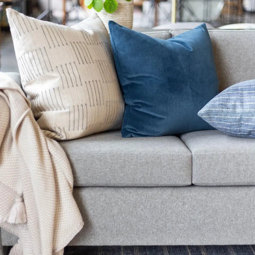 Luxury Velvet Lumbar Pillowcase 30X50 Nordic Cushion Cover Green Decorative Pillows Solid Color Pillow Cover For Living Room