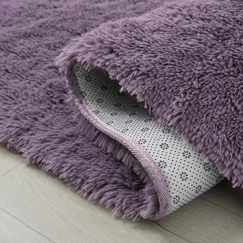 Bedroom Bedside Floor Mat Sofa Cushion Living Room White Rugs