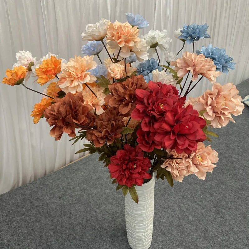 Artificial Flowers Peonies |Peony Artificial Flower|Bluepandahomedecor