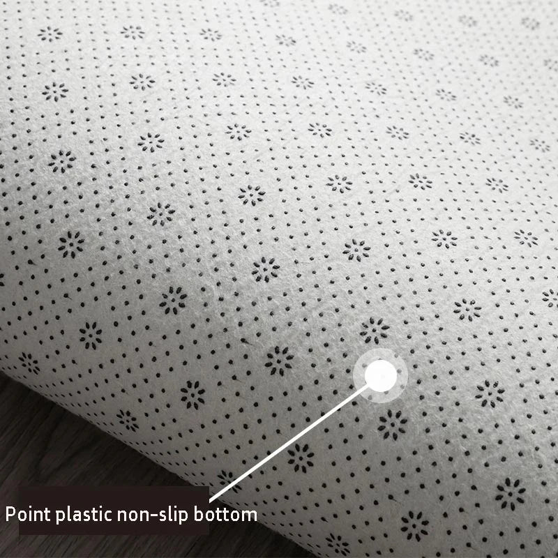 Bedroom Bedside Floor Mat Sofa Cushion Living Room White Rugs