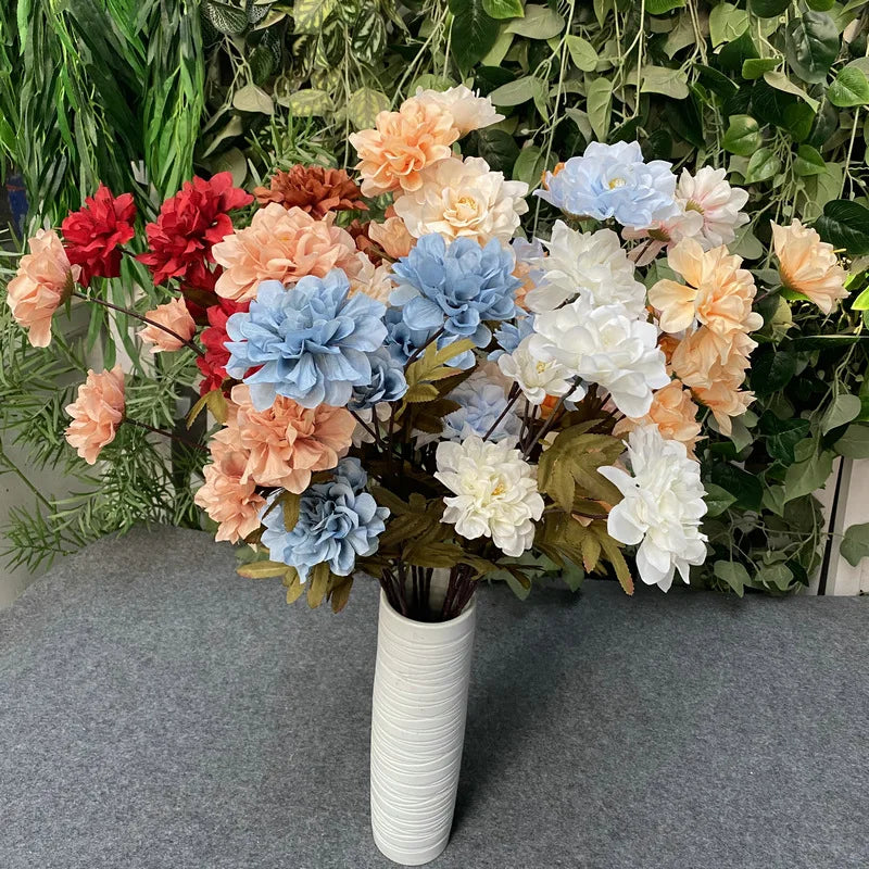 Artificial Flowers Peonies |Peony Artificial Flower|Bluepandahomedecor