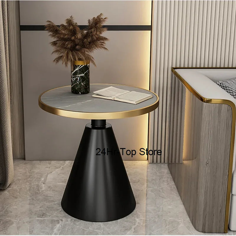 Luxury Modern Coffee Table Metal Round Small Nordic Minimalist Tea Side Table Space Savin Center Couchtisch Patio Furniture