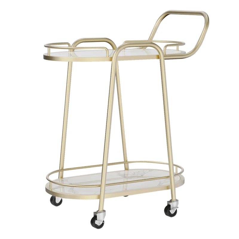 Plant Shelves Trolley Tool Storage Cabinet Kitchen Trolley Cart Wheels Fruit Basket Serving Meuble Cuisine Furniture FY20XP