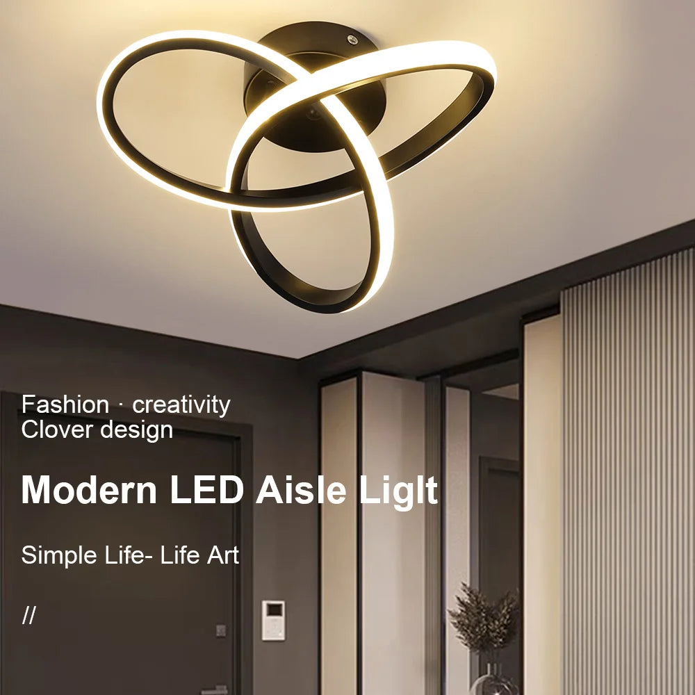 Modern Led Ceiling Lights Aisle Ceiling Lamp Lighting Fixtures Hallway Balcony Office Lustre Home Appliance Interior Decoration