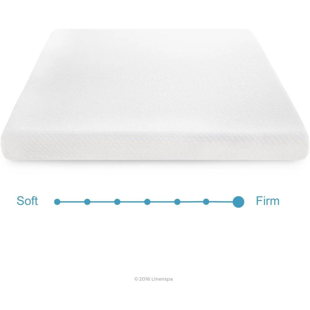 5 Inch Gel Memory Foam Mattress, Firm Mattress