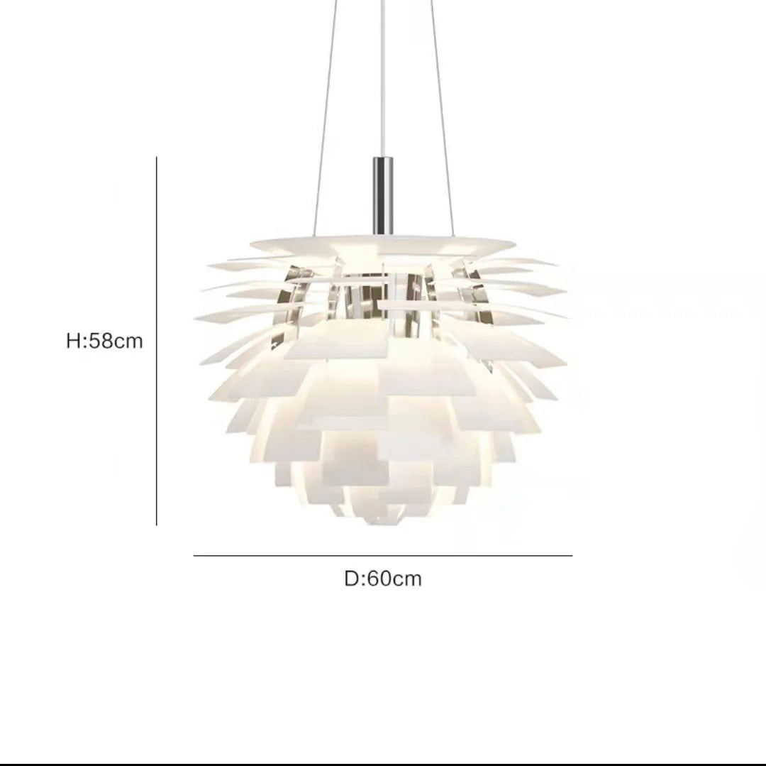 PH Artichoke Pendant Lamp LED Pinecone Lights Louis designer aluminium lampshade Living Room Decor home design light