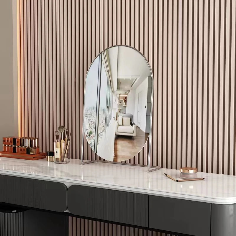 Cosmetic Glass Wall Mirror Irregular Shape Modern Style Decorative Wall Mirror Living Room Korean Espejo Ducha House Accessories