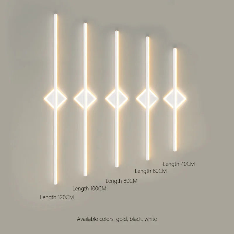 Modern LED Wall Lamp For Bathroom Mirror Bedroom Living Room Background Wall Lights Home Decor Indoor Sconce Lighting Fixture
