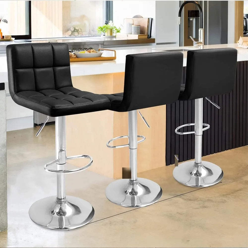 Bar Stools Modern Square Counter Height Barstool