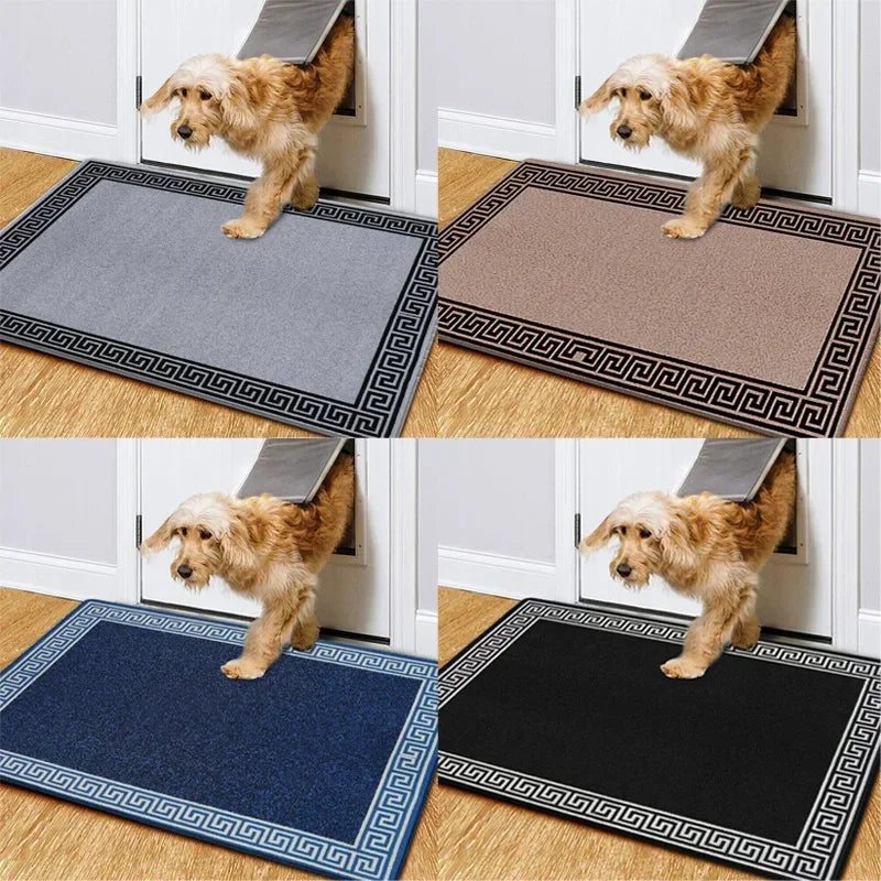 Indoor Non-slip Doormat Fashion Simple Small Large Washable Doormat Home Kitchen Bedroom Decorative Floor Mat Carpet