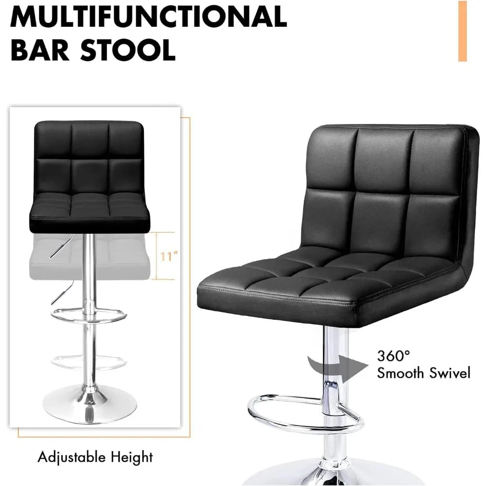 Bar Stools Modern Square Counter Height Barstool