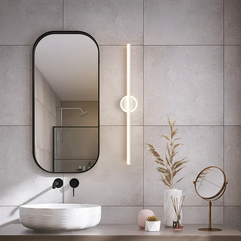Modern LED Wall Lamp For Bathroom Mirror Bedroom Living Room Background Wall Lights Home Decor Indoor Sconce Lighting Fixture