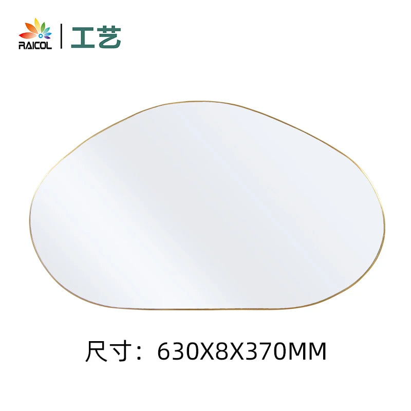 Nordic Makeup Wall Mirror Irregular Shape Decorative Wall Mirror Modern Style Bathroom Enfeites Para Quarto House Accessories