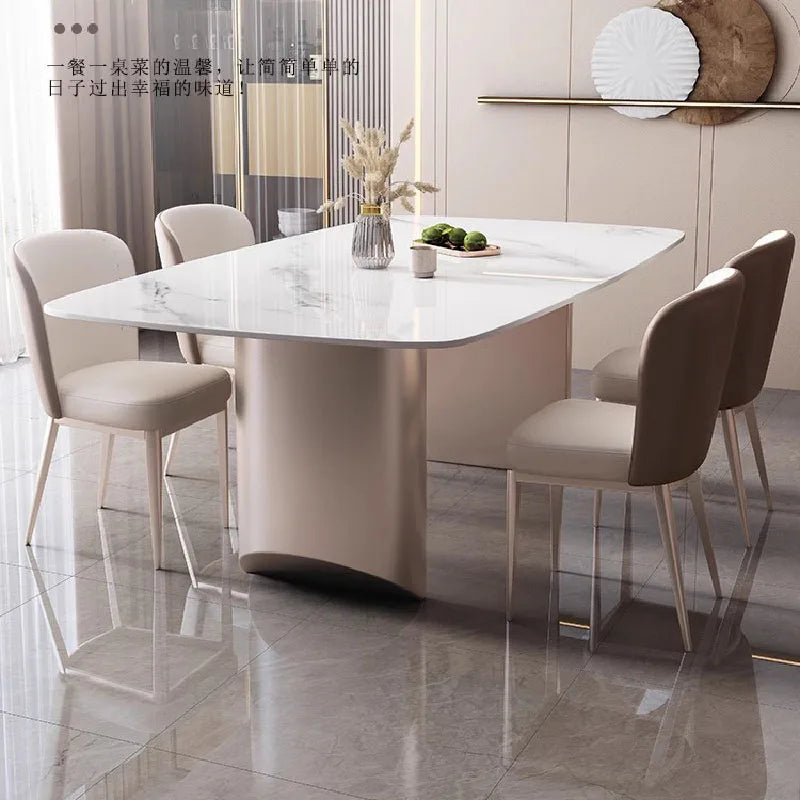 Nordic Kitchen Dinning Table Set Marble Luxury Hotel Center Table Living Room Multifunctional Muebles De Cocina Home Furniture