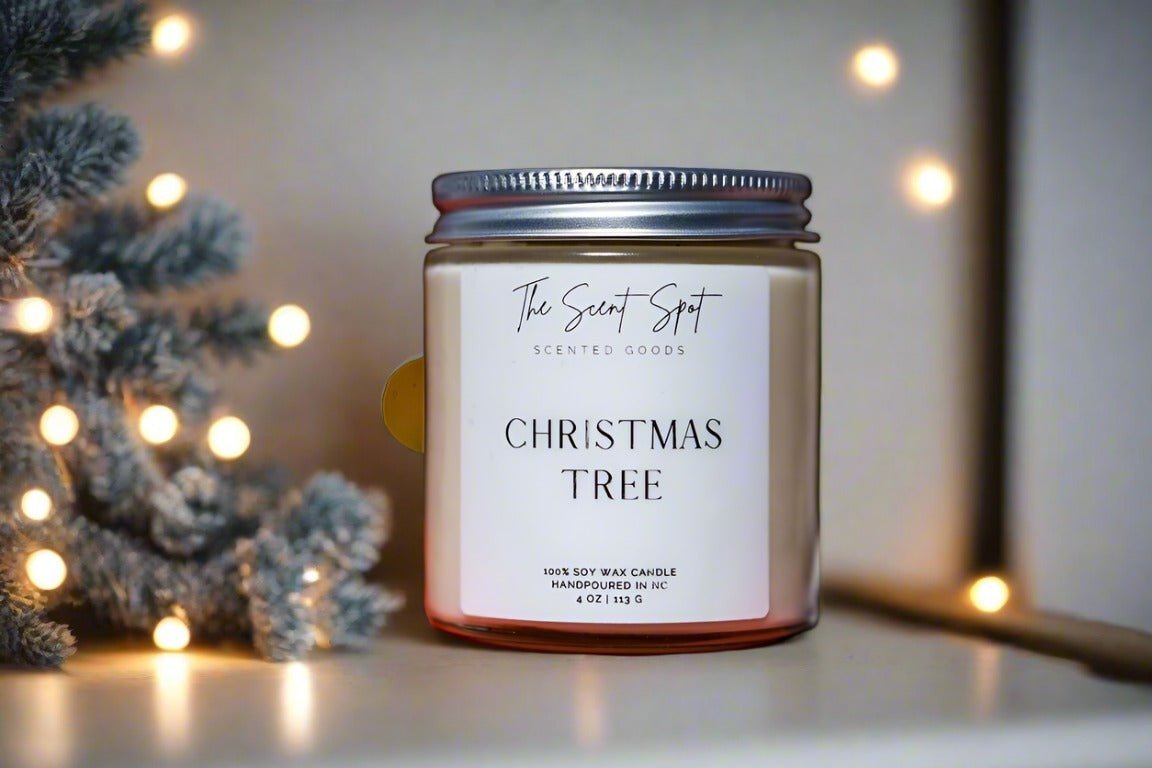 Christmas Tree Candle - Bluepandahomedecor