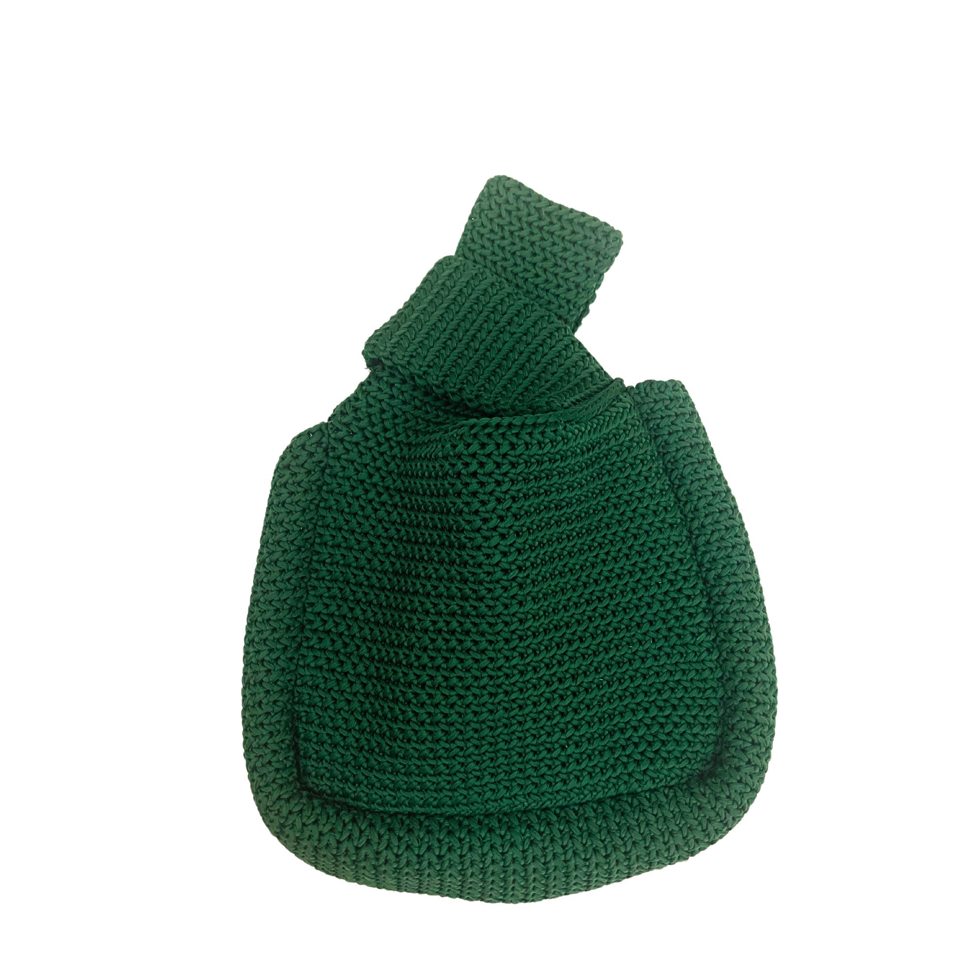 Mackenzie Knit Clutch in Emerald - Bluepandahomedecor