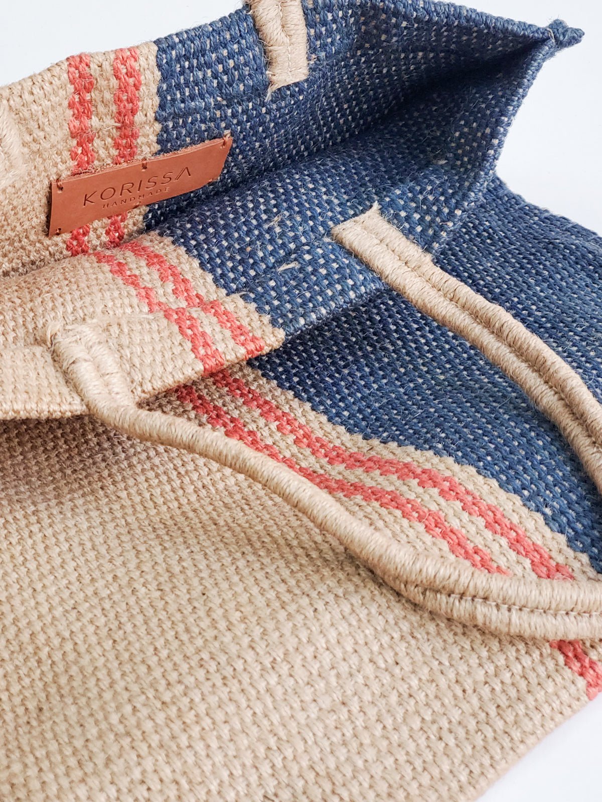 Maya Jute Tote Bag - Bluepandahomedecor